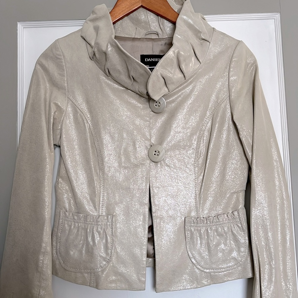 NWOT DANIER LEATHER JACKET